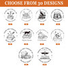 Custom Name From The Library Of Book Lover Book Embosser TH10 898077
