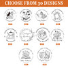 Custom Name From The Library Of Book Lover Book Embosser TH10 898077