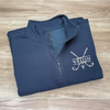 Custom Name With Golf Icon On Golf Quarter Zip Sweatshirt For Golfer TH10 898169