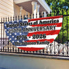Custom Family Name USA 250th Anniversary Non-Pleated Fan Flag TH10 898295