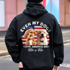 Custom Photo Even My Dogs Love America 250 Back Shirt HA75 920576