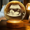 Personalized Ultrasound Photo Crystal Ball LED Night Light HO82 901468