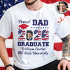 Custom Photo Proud Mom Of A Graduate - Graduation Bright Shirt HA75 920080