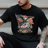 Personalized Patriot Eagle America 250th Anniversary Dark Shirt HO82 901836