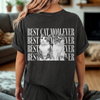 Custom Vintage Photo Best Dog Dad Ever, Best Cat Dad Ever Comfort Shirt Back CH07 911532