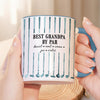 Custom Golf Mug for Dad, Best Dad By Par, Personalized Golf Gift for Him HA75 921486