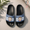 Custom Kid Photo Dad Mom Slide Sandals - Gift For Dad Mom, Father's Day HO82 902576