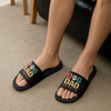 Personalized Name Dog Dad Slide Sandals - Gift For Dog Dad, Dog Lovers HO82 902592