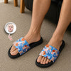 Custom Photo Funny Face Tropical Summer Slide Sandals LM32 669115