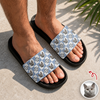 Custom Photo Best Cat Dad, Cat Mom Ever Slide Sandals - Gift For Cat Lovers HO82 902618