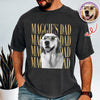 Personalized Vintage Photo Dog Dad, Dog Mom, Cat Dad, Cat Mom Comfort Shirt HA75 921448