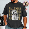 Personalized Vintage Photo Dog Dad, Dog Mom, Cat Dad, Cat Mom Comfort Shirt HA75 921448