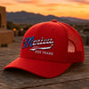 Merica 250 Years USA Patriotic Embroidered Trucker Hat HO82 902718