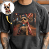 Custom Dog Photo My Dog Celebrate 250th Anniversary 4th Of July American Flag Comfort Shirt CH07 911882