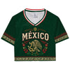 Custom Mexico Soccer Fitted Crop Top Jersey, Mexico Jersey Crop Tee, Game Day Shirt HO82 903004