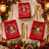 Custom Family Photo Reusable Cotton Napkin HO82 903718