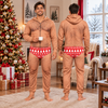 Personalized Funny Hairy Chest Men's Christmas Pattern Underwear Onesie Pajamas HO82 903686