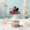 Custom Funny Face Congrats Graduation Party Decoration Cupcake Toppers LM32 893195
