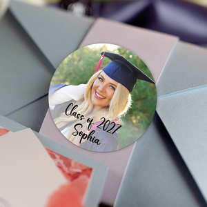 Custom Photo Class Of 2025 Graduation Roll Sticker TA29 890519