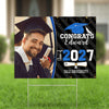 Congrats Class of 2026 Custom Image Yard Sign - Graduation Day, Senior Gift 889869
