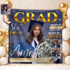 Custom Photo Class of 2026 Graduation Backdrop – Personalized Party Decoration LM32 899457