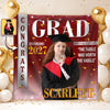 Custom Photo The Tassle Was Worth The Hassle Graduation's Day Backdrop TH10 898991
