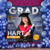 Custom Photo Graduation Grad Of The Year 2025 Backdrop For Party Decorations LM32 893111