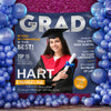Custom Photo Graduation Grad Of The Year 2025 Backdrop For Party Decorations LM32 893111