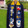 Custom Portrait Photo Class Of 2026 With Sporty Style Graduation Gift Stoles N369 890212