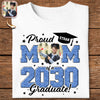 Custom Photo Proud Mom/Dad Of A 2026 Graduate - Graduation Bright Shirt HA75 920476