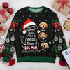 Custom Photo Merry Woofmas To The World Dog Ugly Sweater CH07 899464