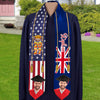 Custom Flag Nations Graduation Stoles Custom Photos N369 890695