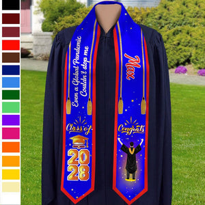 Congrats Class Of 2026 Custom Quote Graduation Stoles, graduation Gift 892293