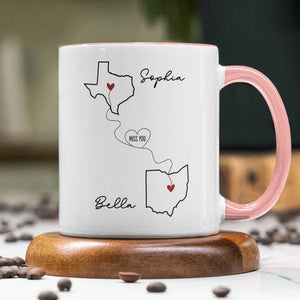 Personalized Long Distance Friend Mug Gift for Best Friends LM32 895513