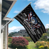Personalized Family Name America 250th Anniversary Banner House Flag HA75 920918