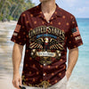 Custom Name Vintage USA 250 Years Anniversary Patriotic Eagle Freedom Faith Hawaii Shirt HO82 902530