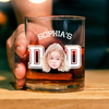 Custom Photo Kid - Kid's Dad, Mom Whiskey Glass HA75 892458
