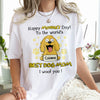 Woof Best Dog Mom Personalized Shirt Mother's Day Gifts HA75 892152