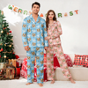 Personalized Dog Cat Photo Christmas Pajamas Matching Holiday Sleepwear, Pet Lover Gift CH07 180678