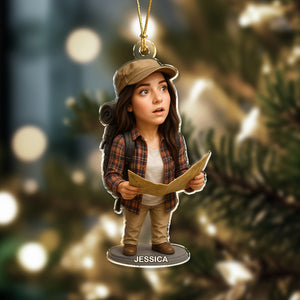 Custom Photo AI Acrylic Ornament For Camper TH10 894915