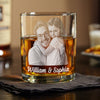 Custom Photo Daddy Having Us Is The Only Gift You Need Whiskey Glass LM32 893549