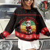 Custom Photo Best Cat Dad/Mom Ever - Personalized Unisex Ugly Sweater Christmas Gift For Cat Lovers HO82 900414