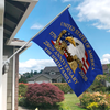 Custom Family Name 250th Anniversary United States Of America 1776-2026 Eagle House Flag HO82 902836