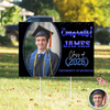 Custom Photo Congrats Yard Sign For Graduation Party TH10 169017