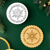 Custom Family Name We Wish You A Merry Christmas Cookie Stamp CH07 180556