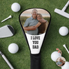 Custom Photo Best Dad By Par Golf Club Head Cover Father's Day Gift HA75 921256