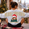 Custom Photo Merry Christmas Making Memories Shoulder to Shoulder Hoodie, Sweatshirt LM32 670477