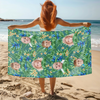 Custom Hawaii In The Air Face Human Photo Beach Towel HO82 894006