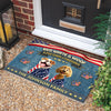 Custom 3D America Dog Red White Woof Doormat – Patriotic America 250 Years of Freedom LM32 899221