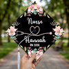Personalized Nurse Graduation Gift Floral Theme Graduation Cap Topper HO82 901544